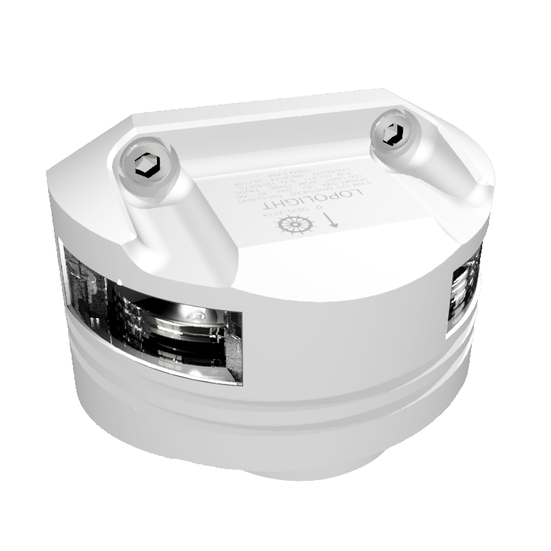3nm 225° White, Masthead + 6W Decklight, white 3nm 225° White, Masthead + 6W Decklight, white